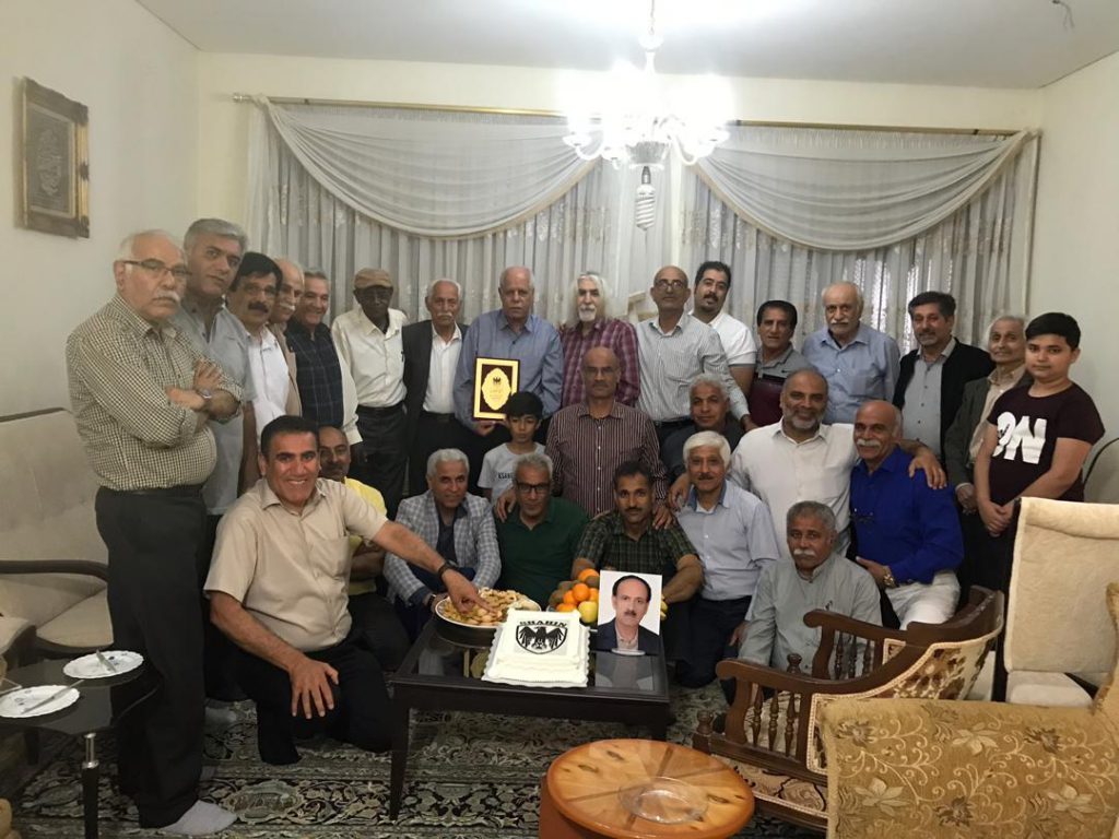 ادامه دورهمی شاهینی ها:این بار در منزل علی نیکذات به یاد زنده یاد مختار مالکی+تصاویر