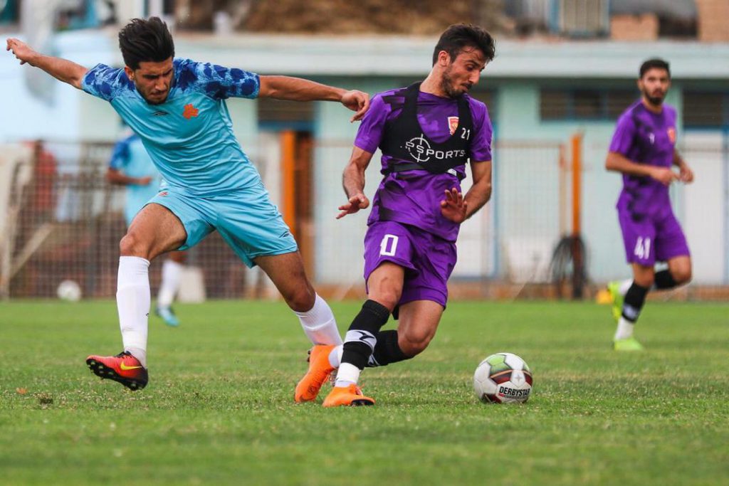 گلزنی شریفی در بازی دوستانه سایپا و پدیده