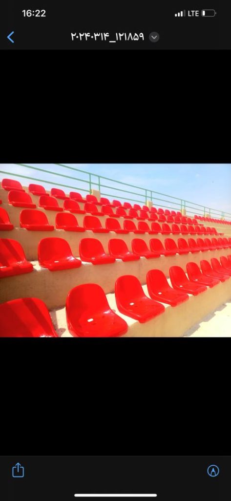 تصاویر:ورزشگاه برازجان بعد از سی سال نورانی می شود