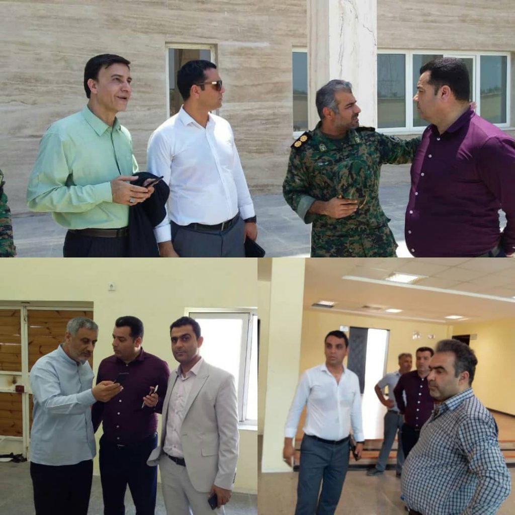 سعید فتاحی در ورزشگاه شهید مهدوی تنگک حاضر شد+عکس