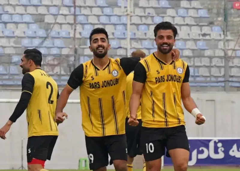 پارس جنوبی ۵- مس سونگون صفر / هفته بیستم لیگ دسته اول / برد خانگی با پنج گل برای شاگردان مهاجری