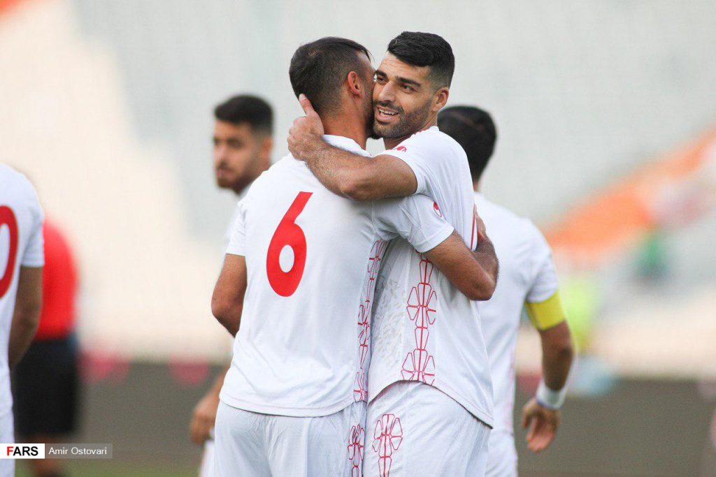 مهدی طارمی:وظیفه ما بازی برای تیم ملی است،با بازی هجومی دل مردم را شاد کردیم