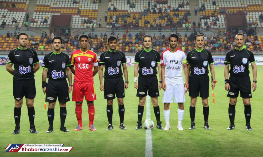 عکس:علی احمدی و یک قاب ماندگار در فولاد آرنا