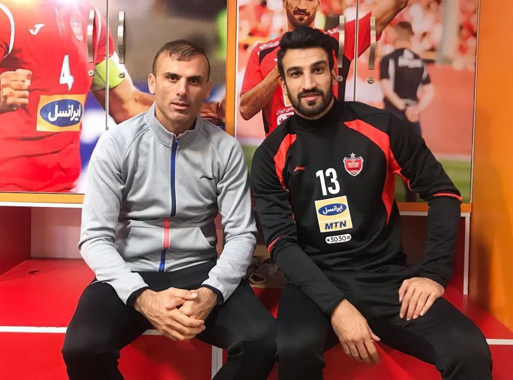 سفر یک روز حسین ماهینی ، بیرانوند و سید جلال به بوشهر