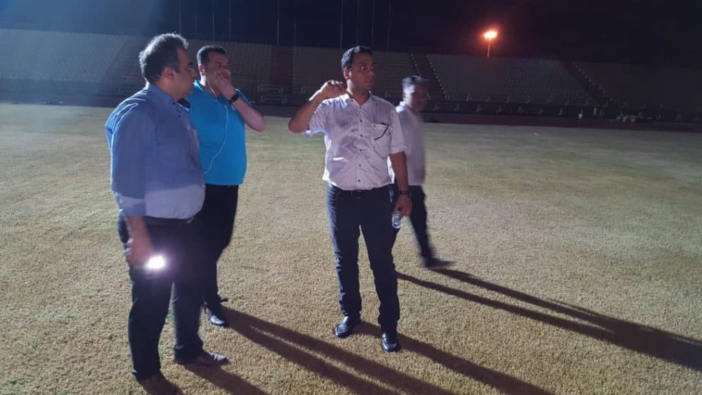 خبر روز:بازدید شبانه فتاحی از ورزشگاه شهید مهدوی تنگک،آماده می شود؟