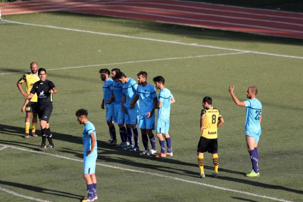 گلزنی بازیکن برازجانی در هفته سوم لیگ یک گلزنی بازیکن برازجانی در هفته سوم لیگ یک