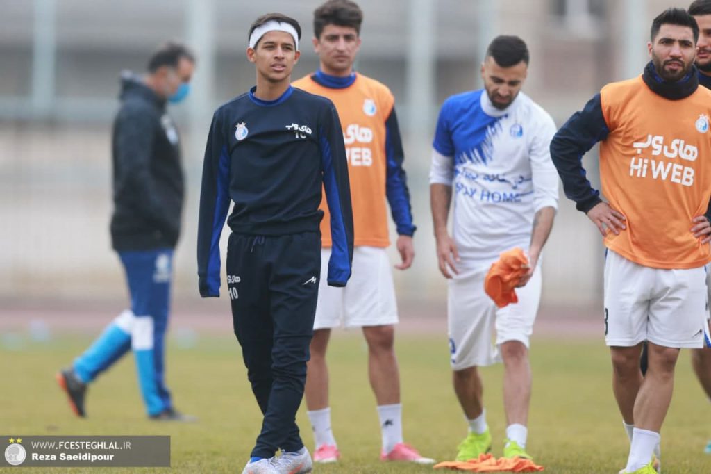 دو بوشهری استقلال در یک قاب+عکس